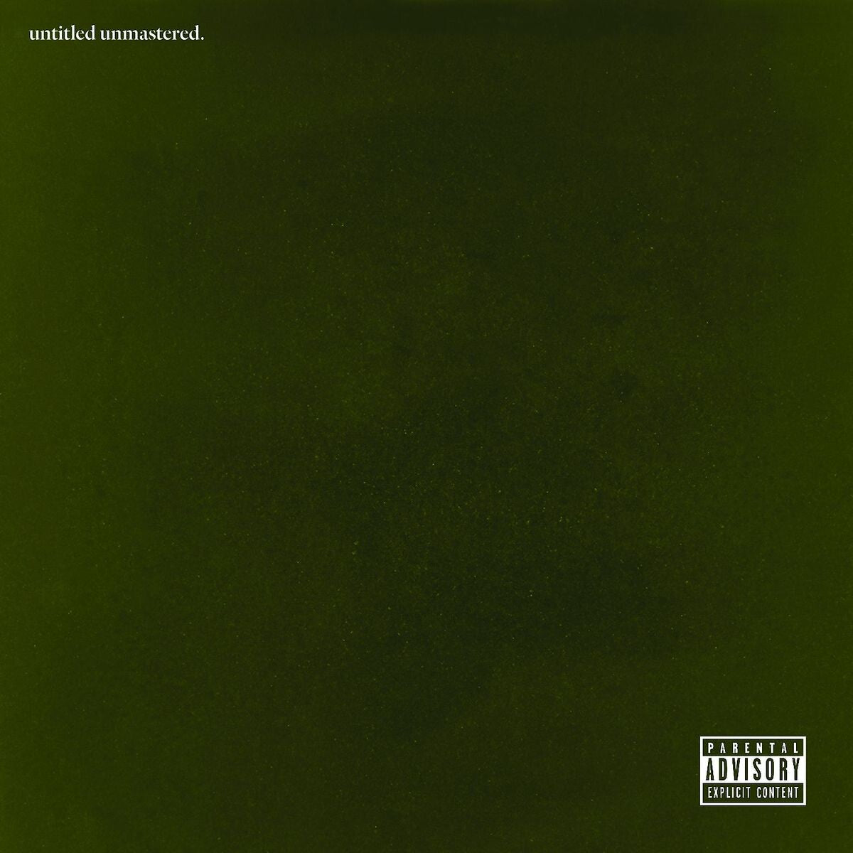 Kendrick Lamar untitled unmastered. LP LP 240802