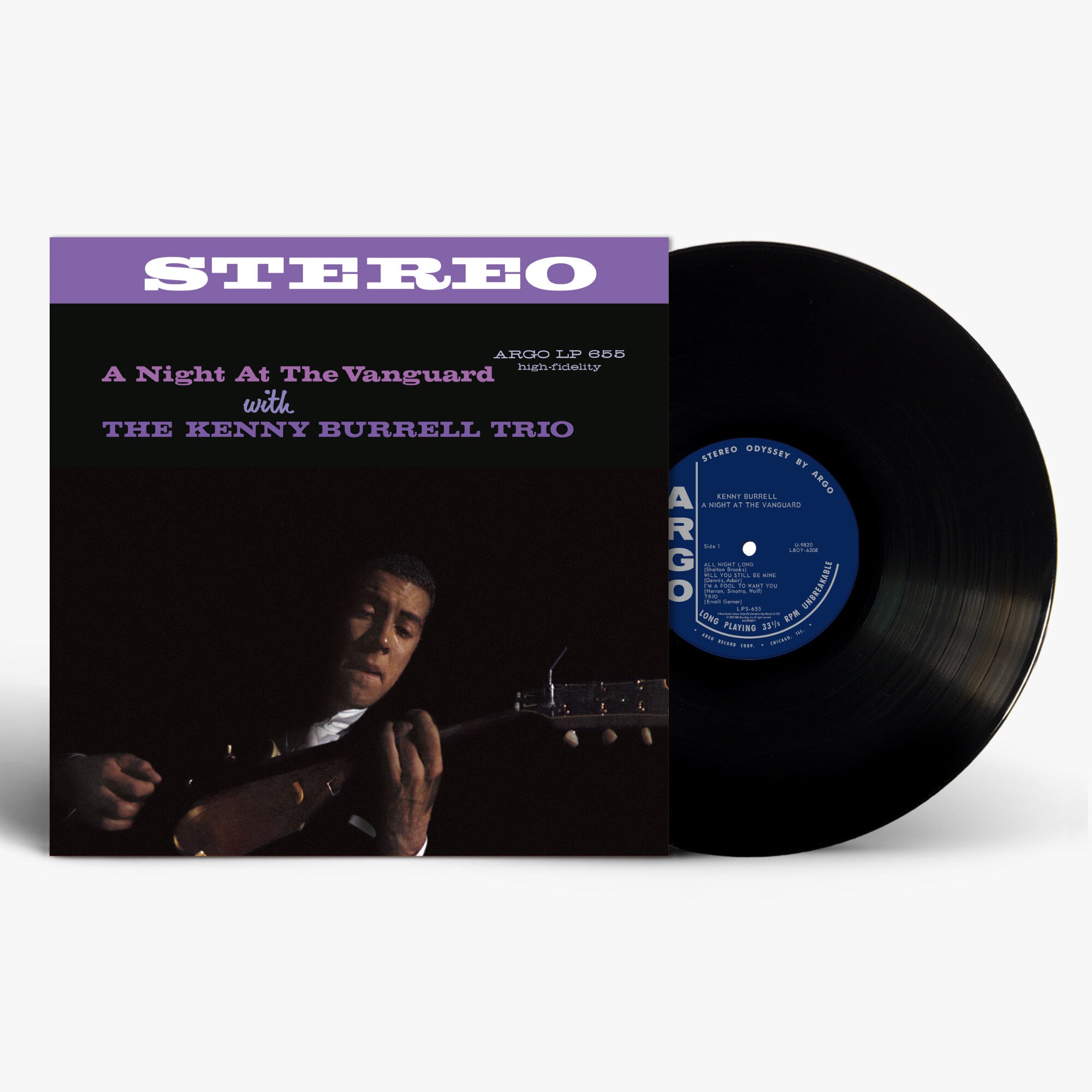 Kenny Burrell Trio A Night at the Vanguard Verve By Request Vinyl 390799