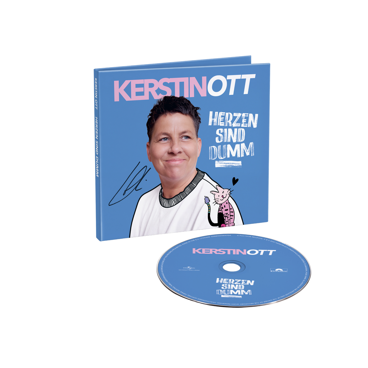 Kerstin Ott Herzen Sind Dumm Signierte CD + T-Shirt Bundle 462491