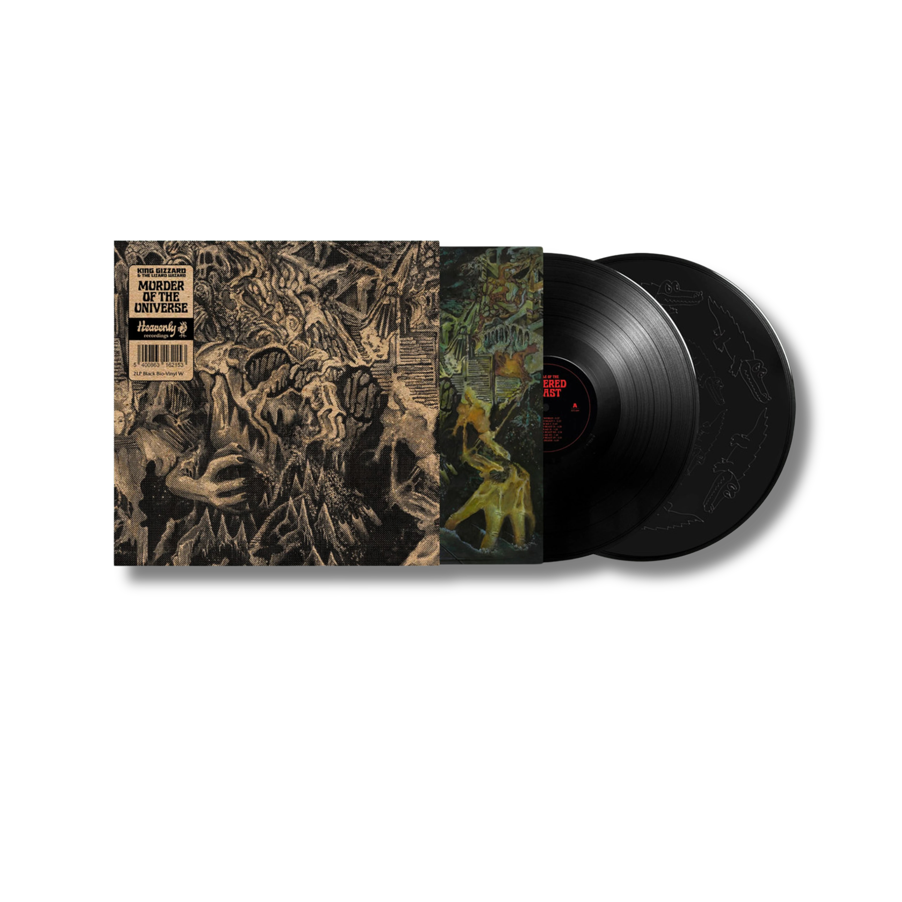 King Gizzard & The Lizard Wizard Murder Of The Universe Black Bio Vinyl 2LP 453389