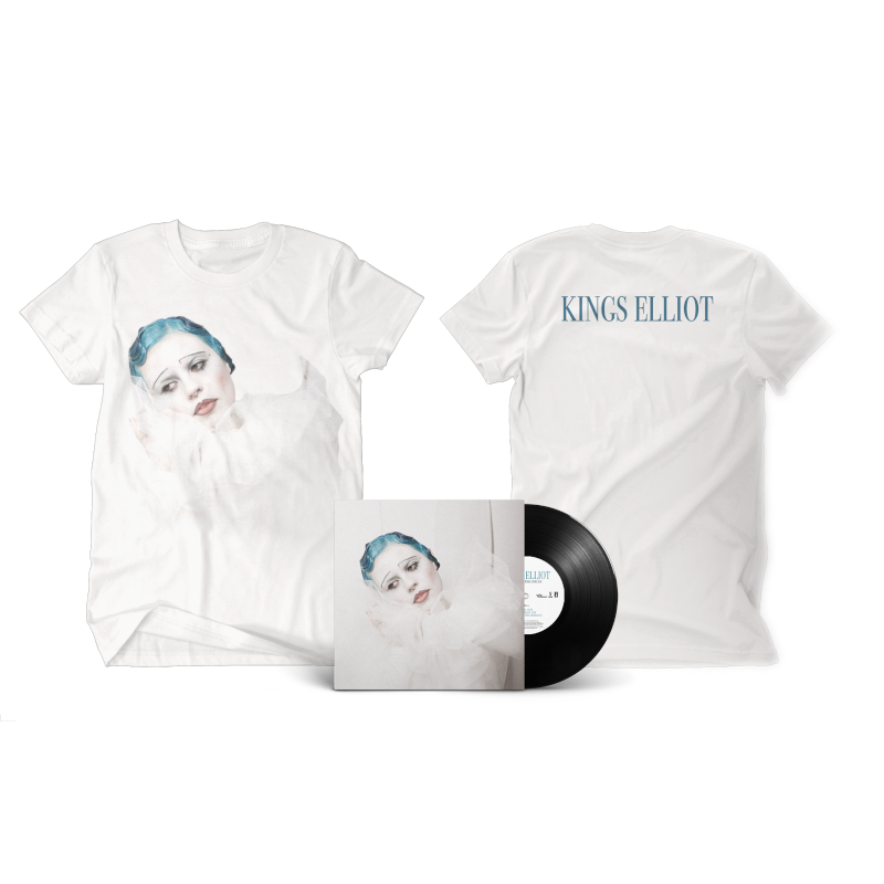 Kings Elliot Bored Of The Circus Bundle (Small) 10inch EP + T-Shirt weiß 225220
