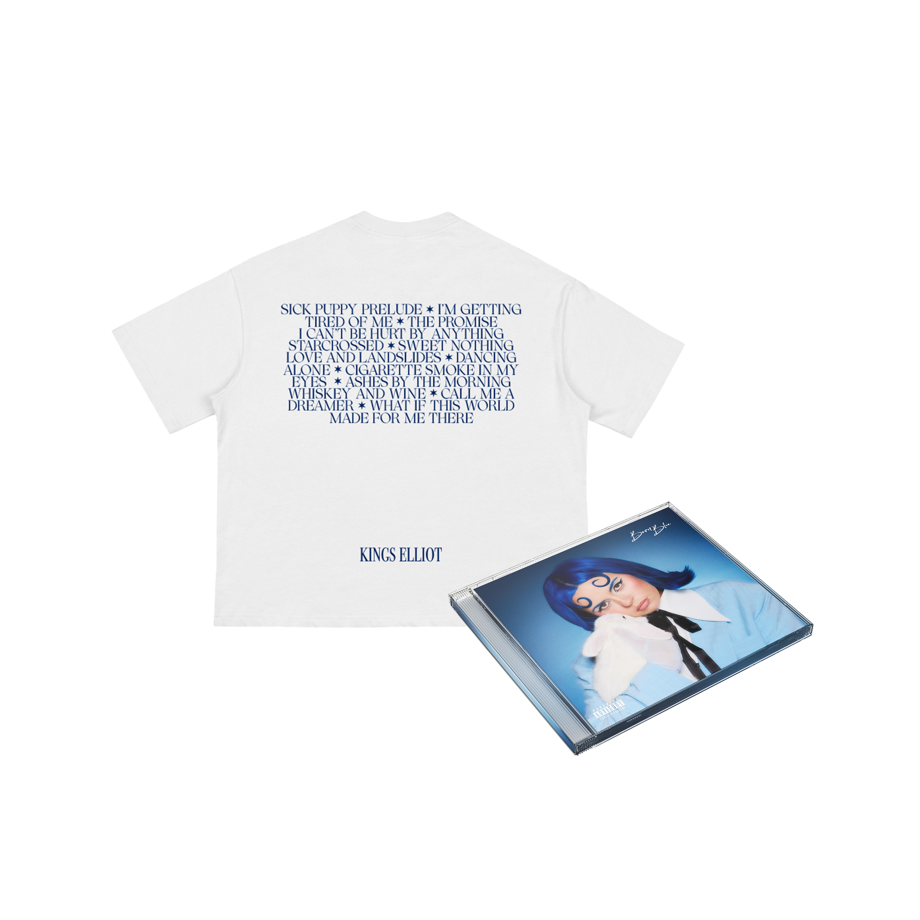 Kings Elliot Born Blue CD + T-Shirt 422034