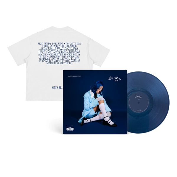 Kings Elliot - Born Blue (Ltd. signierte farbige Vinyl + T-Shirt)