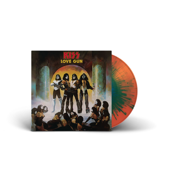 Kiss - Love Gun (Limited Tangerine/Aqua Splatter Vinyl LP)