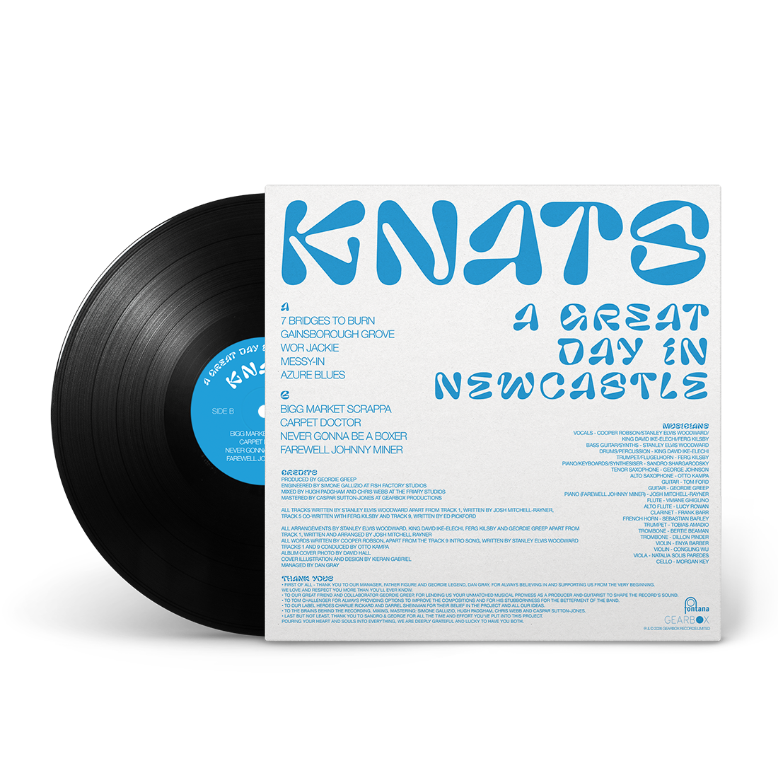 Knats A Great Day In Newcastle LP 456883