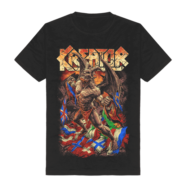 Kreator - European Tour 2026 - Flags (T-Shirt)