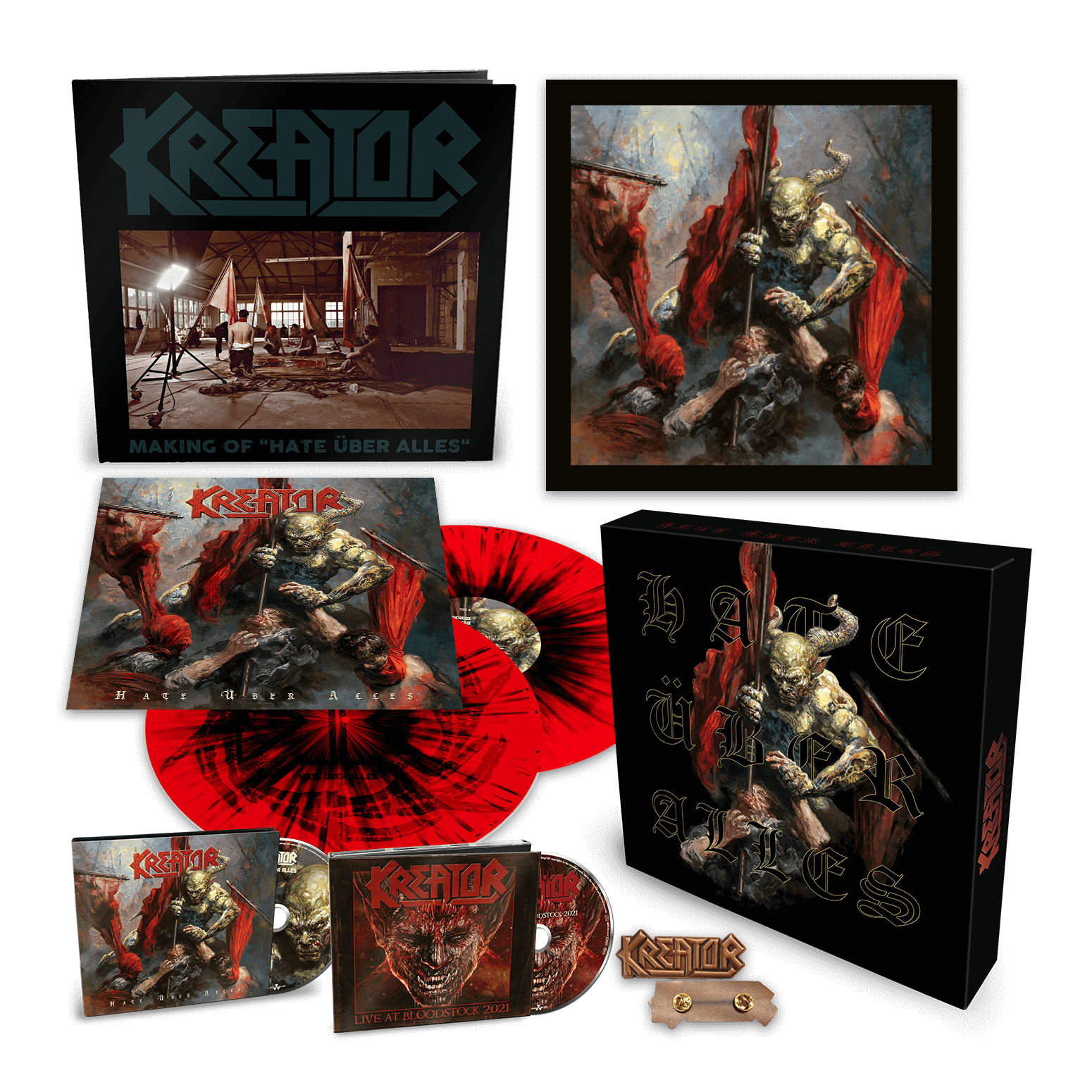Kreator Hate Über Alles Limited Boxset 129691