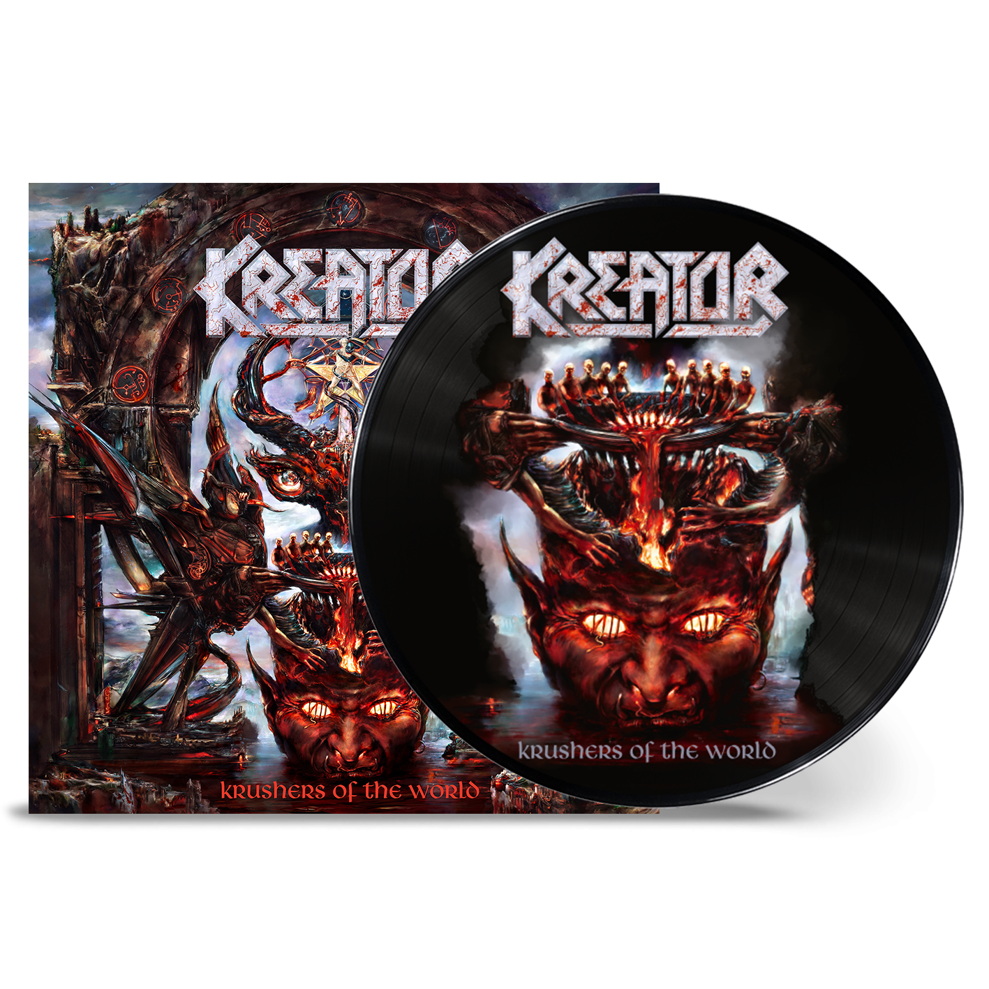 Kreator Krushers Of The World Picture LP with 4-page LP booklet 422044
