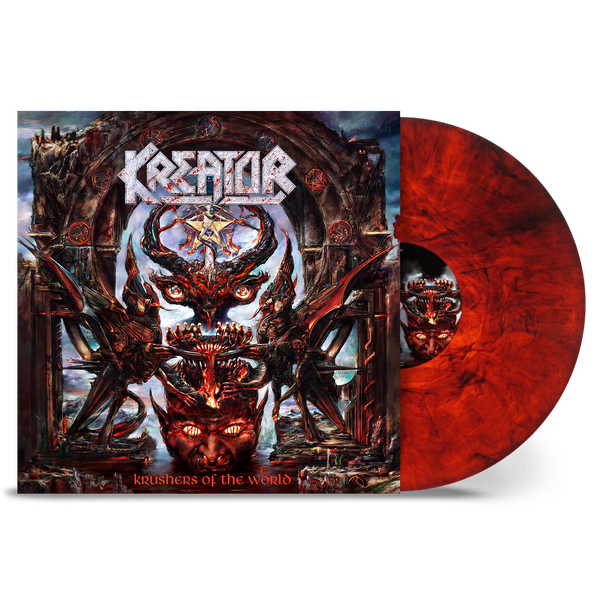 Kreator - Krushers Of The World (Transparent red/black marbled LP )