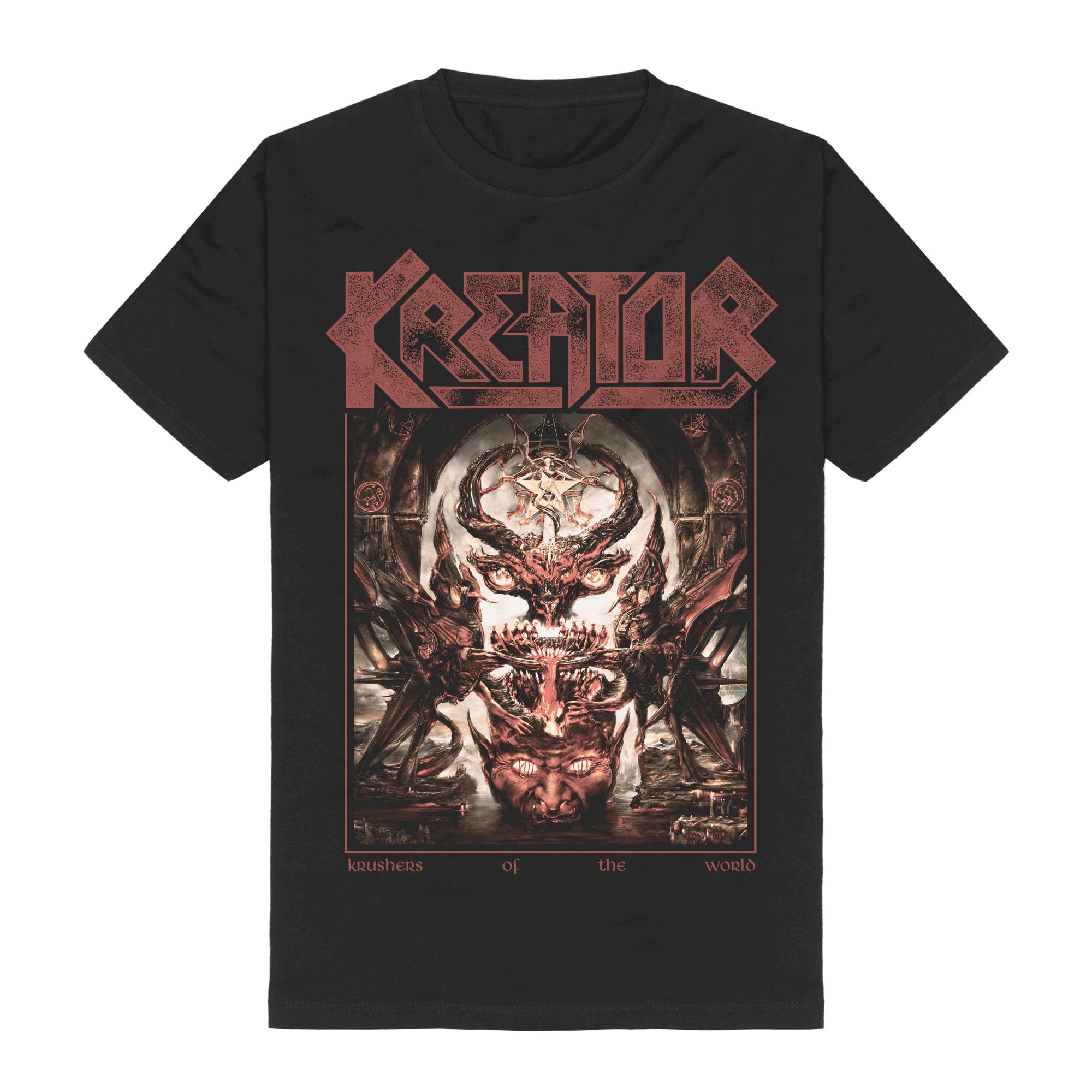 Kreator Krushers of The World Vintage Cover T-Shirts 422182