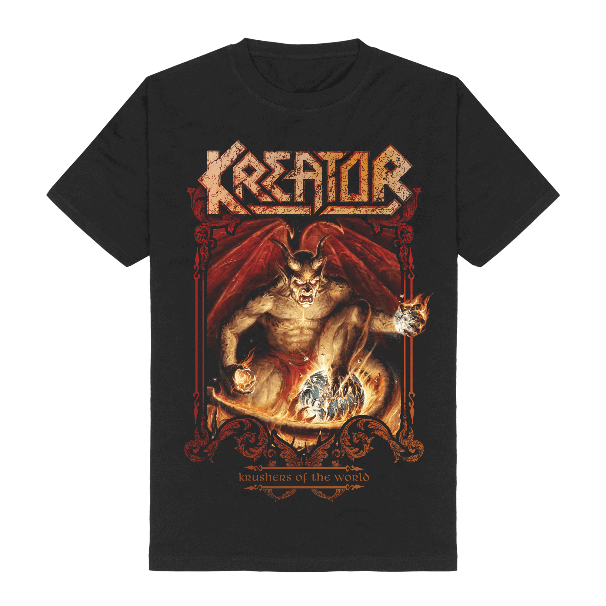 Kreator Krushers of the World Demon Ornaments T-Shirts 430340