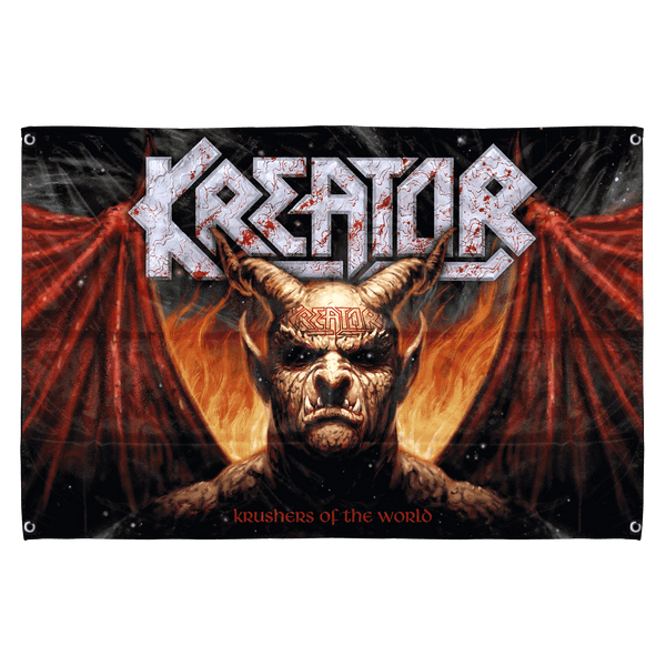 Kreator - Krushers of the World (Flagge)