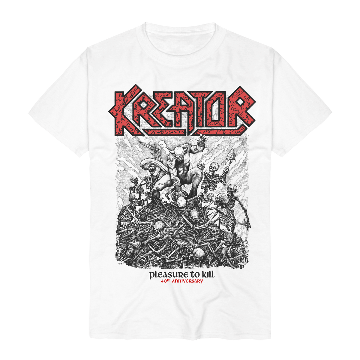 Kreator Pleasure To Kill 40th Tracklist T-Shirt 458997
