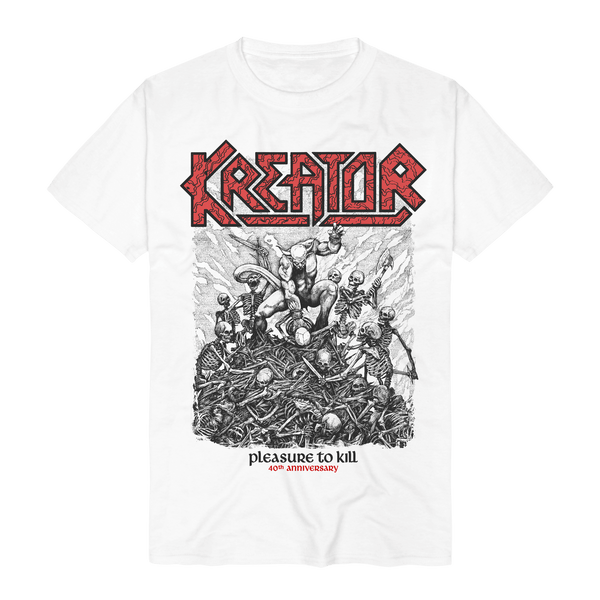 Kreator - Pleasure To Kill 40th Tracklist (T-Shirt)