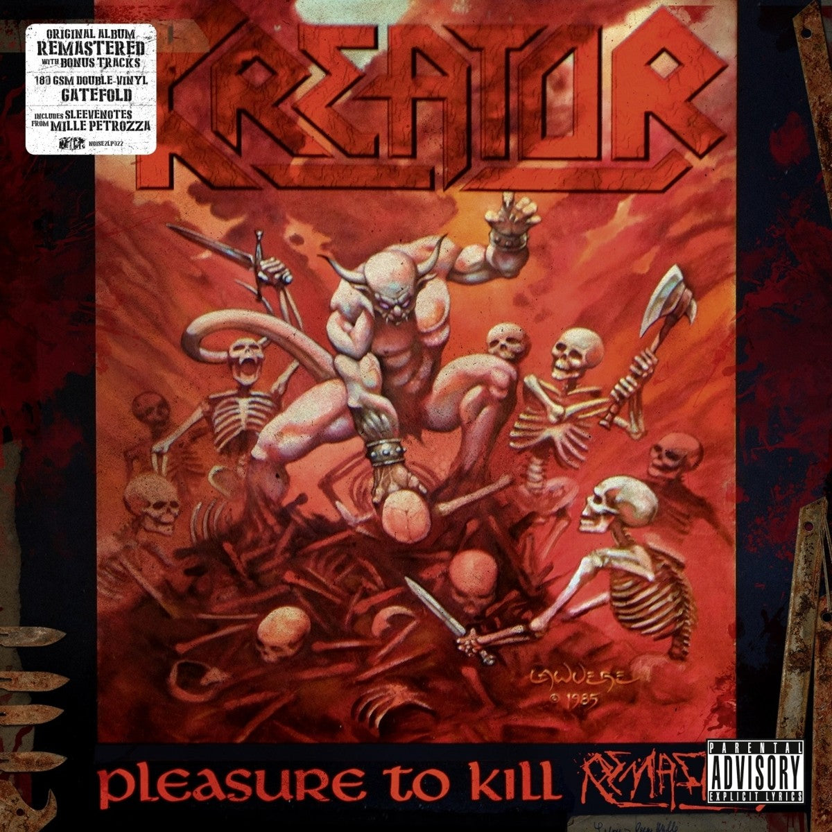 Kreator Pleasure to Kill (Remastered) Vinyl 427466