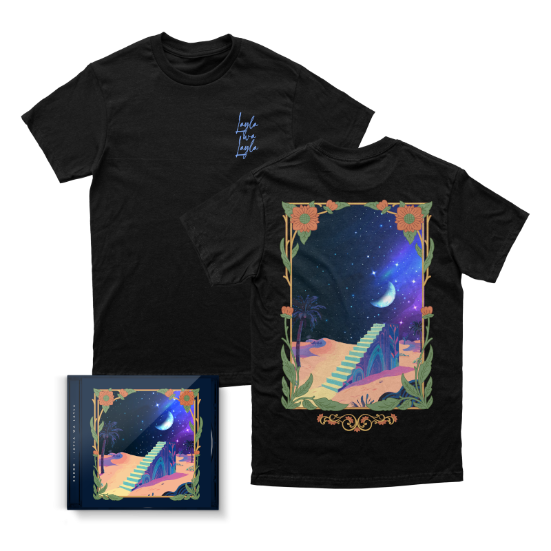 Kurdo LAYLA WA LAYLA Album-CD + Sticker + T-Shirt 419164