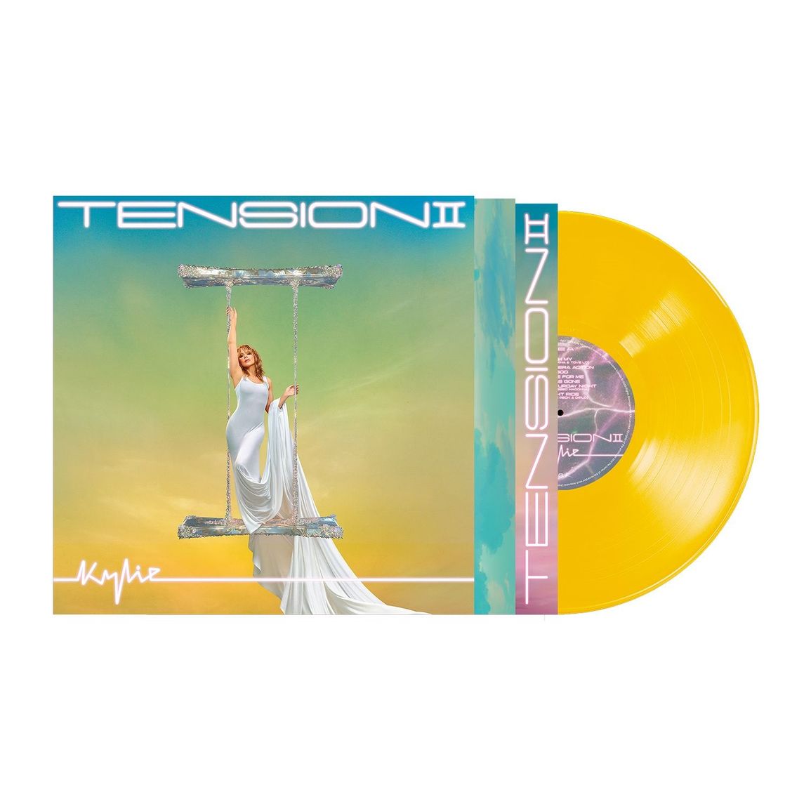 Kylie Minogue Tension II Limited Yellow Vinyl LP 457953