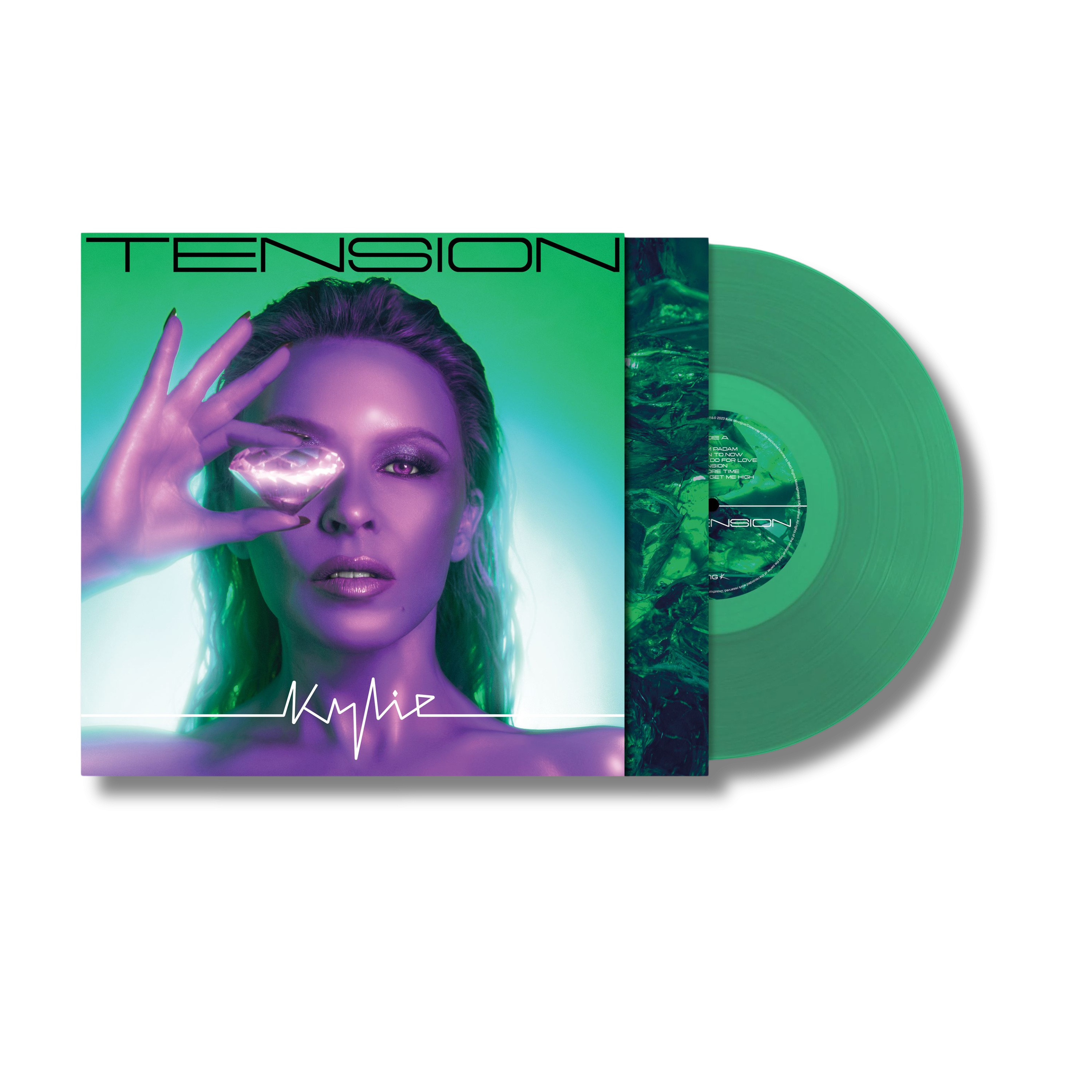 Kylie Minogue Tension (green LP) Transparent Green Vinyl LP 448740