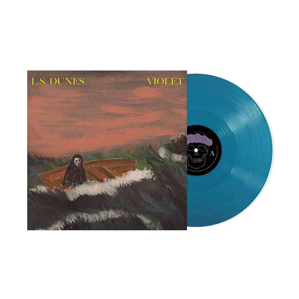 L.S. Dunes Violet Limited Opaque Aqua Blue Vinyl LP 458603