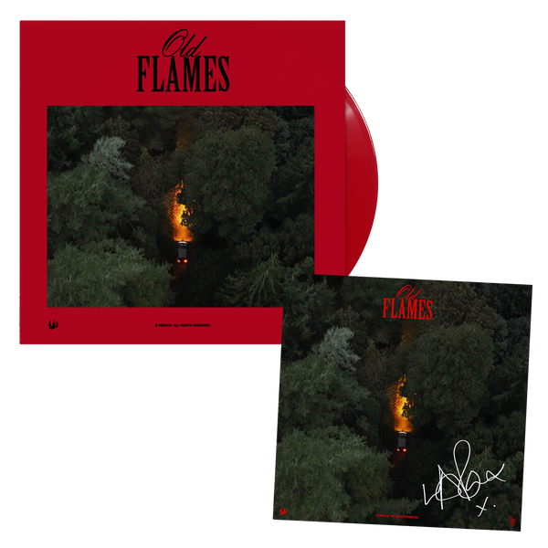 La Roux - OLD FLAMES (RED VINYL with SIGNED PRINT )