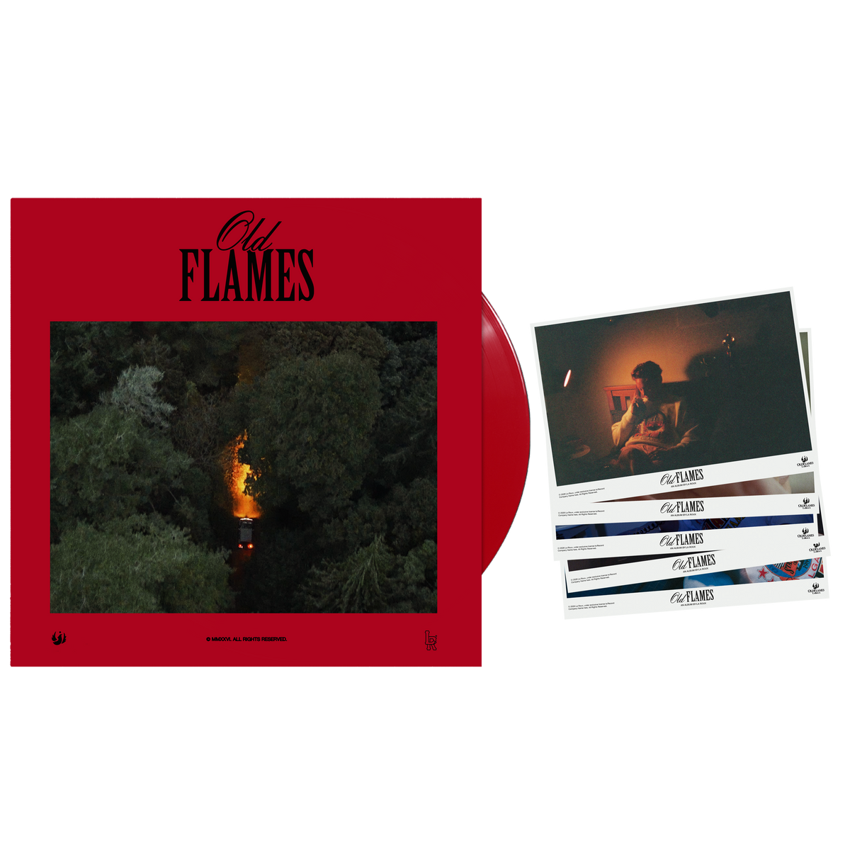 La Roux OLD FLAMES RED VINYL 445213