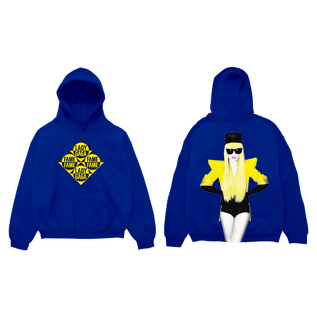 Lady GaGa THE FAME BLUE HOODIE 318495