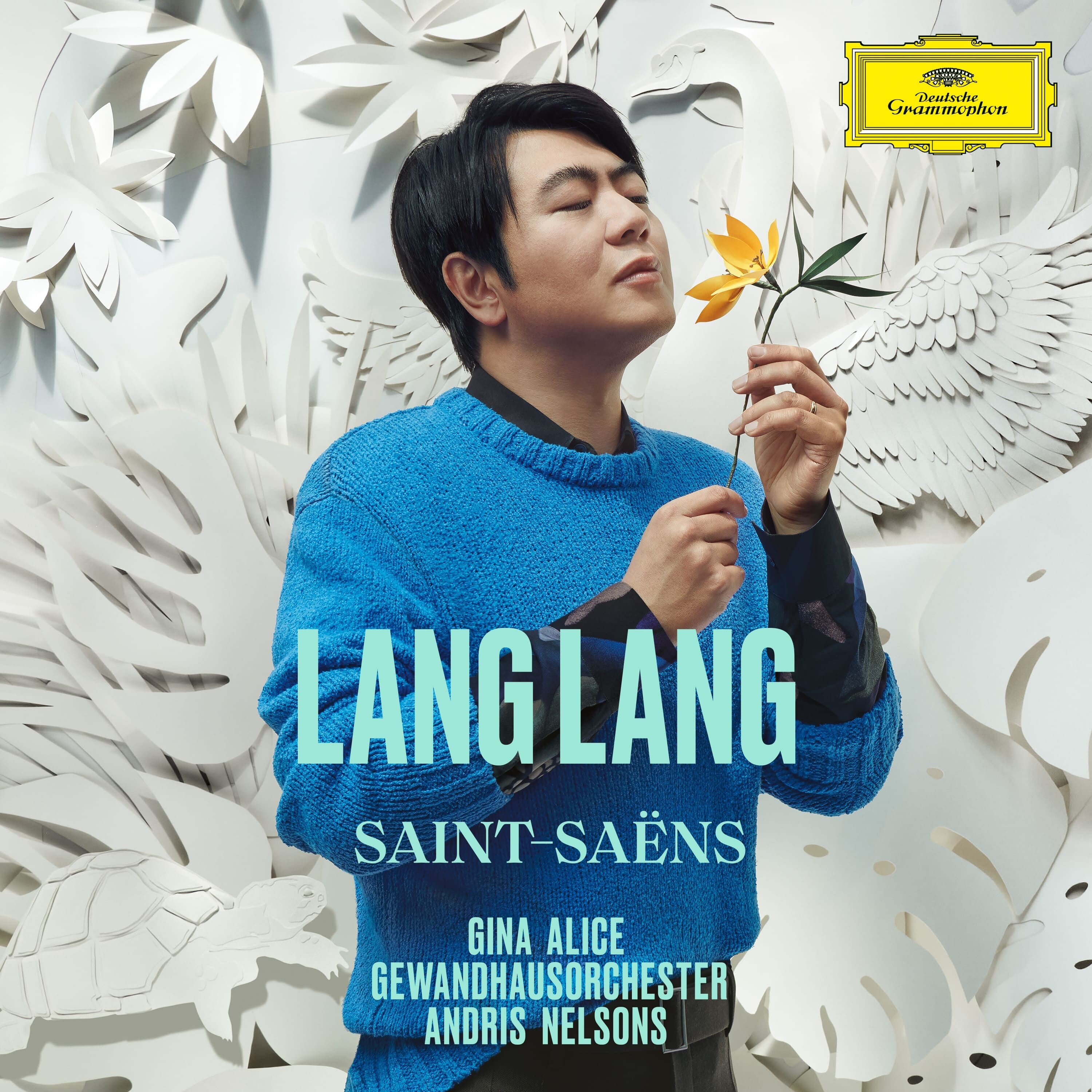 Lang Lang Saint-Saëns Limitierte signierte White Label 2 Vinyl + Covercard 336541