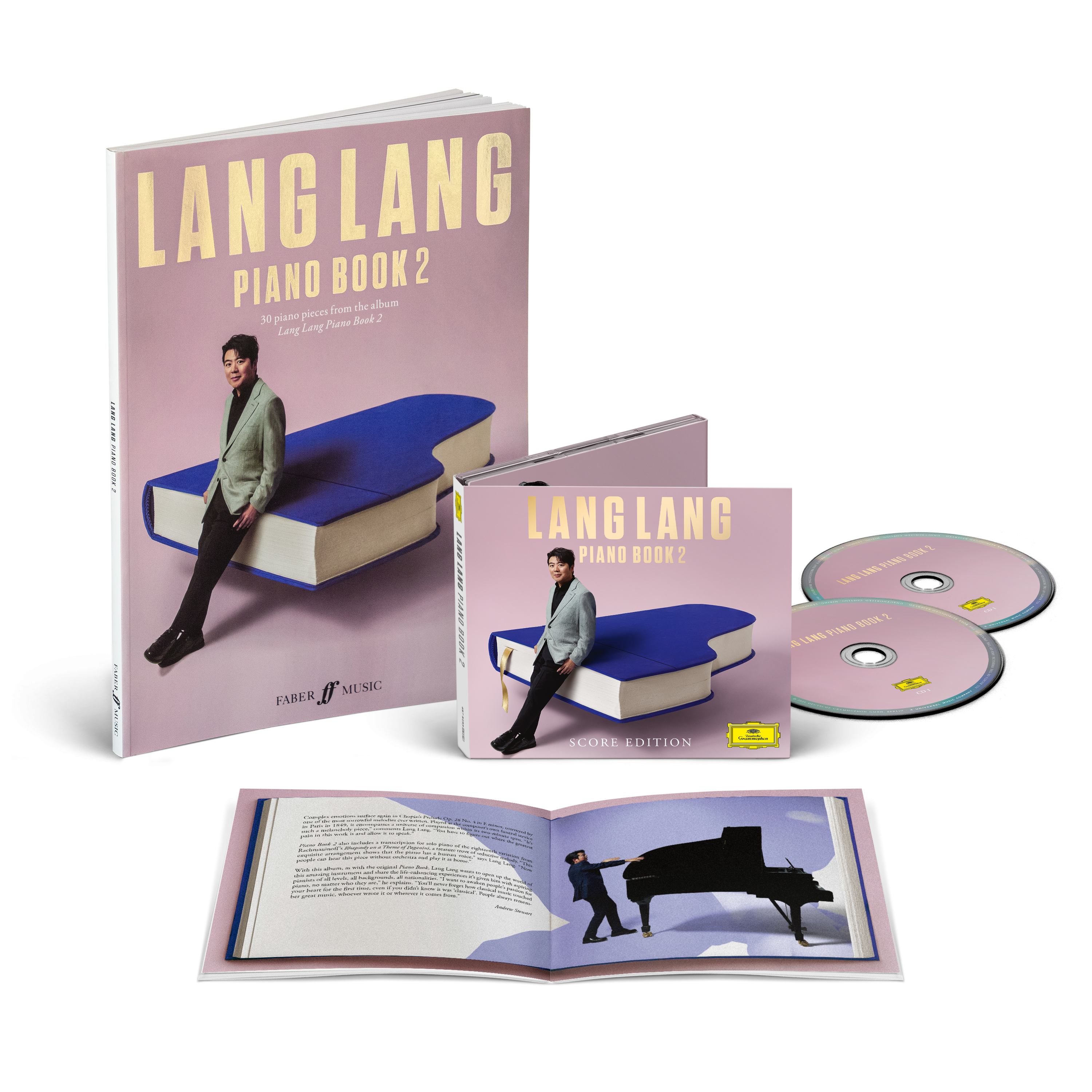 Lang Lang Piano Book 2 CD Set + Scorebook 434899