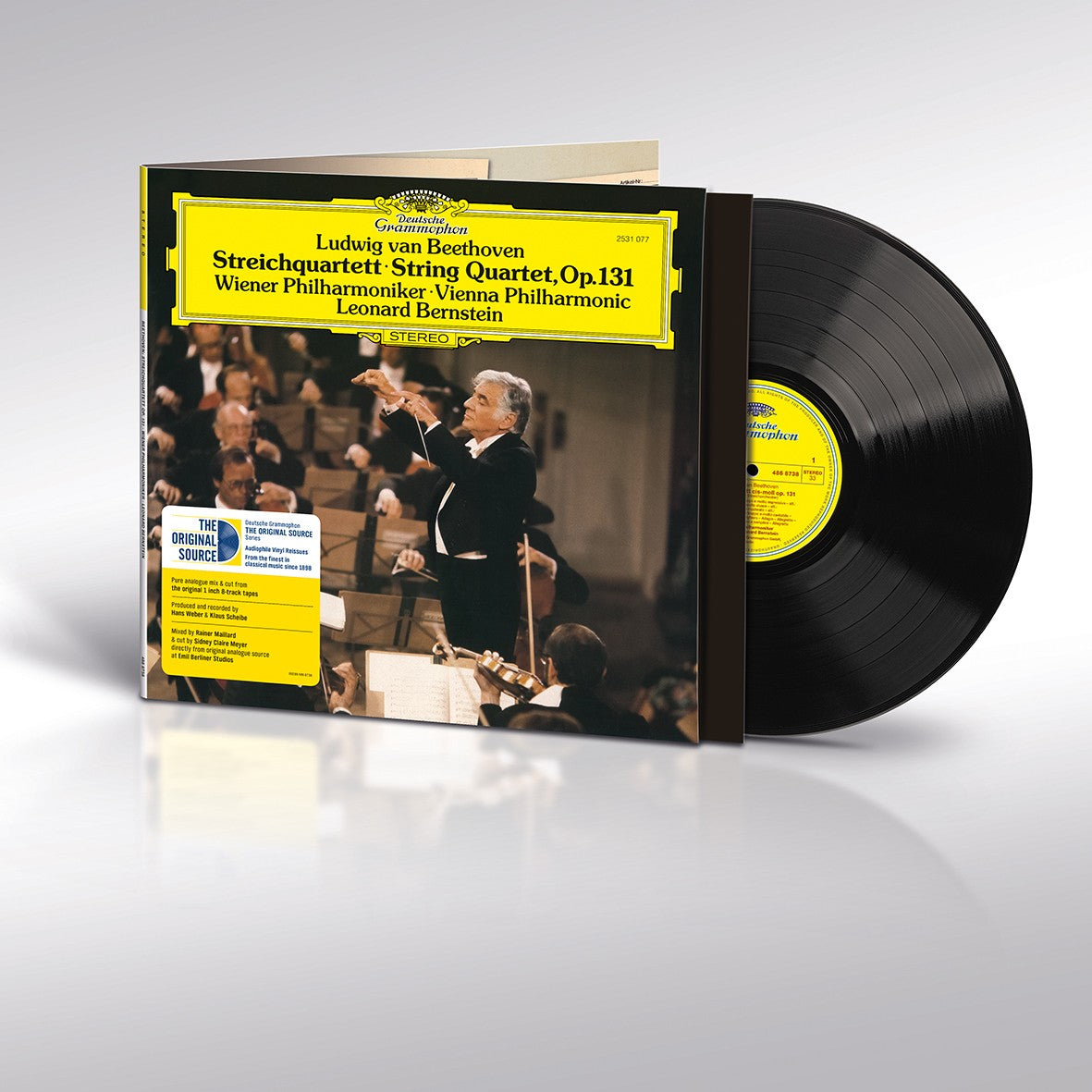 Leonard Bernstein & Wiener Philharmoniker Beethoven: Streichquartett, Op. 131 Original Source Vinyl 439137