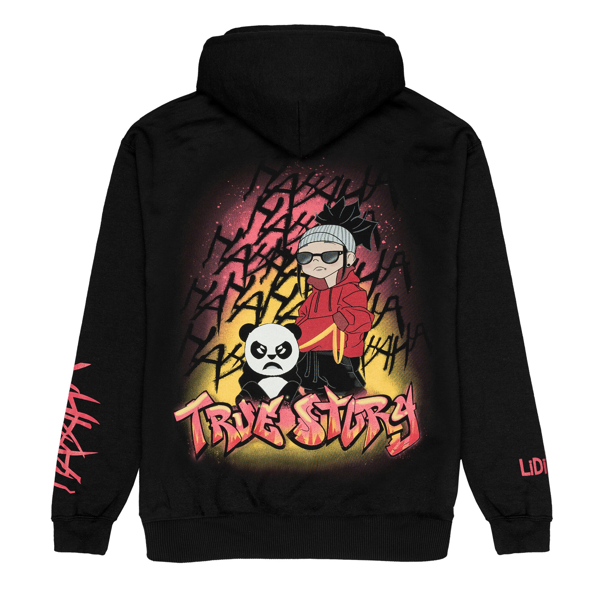 LiDiRo Walk The Panda Kapuzenpullover 391860