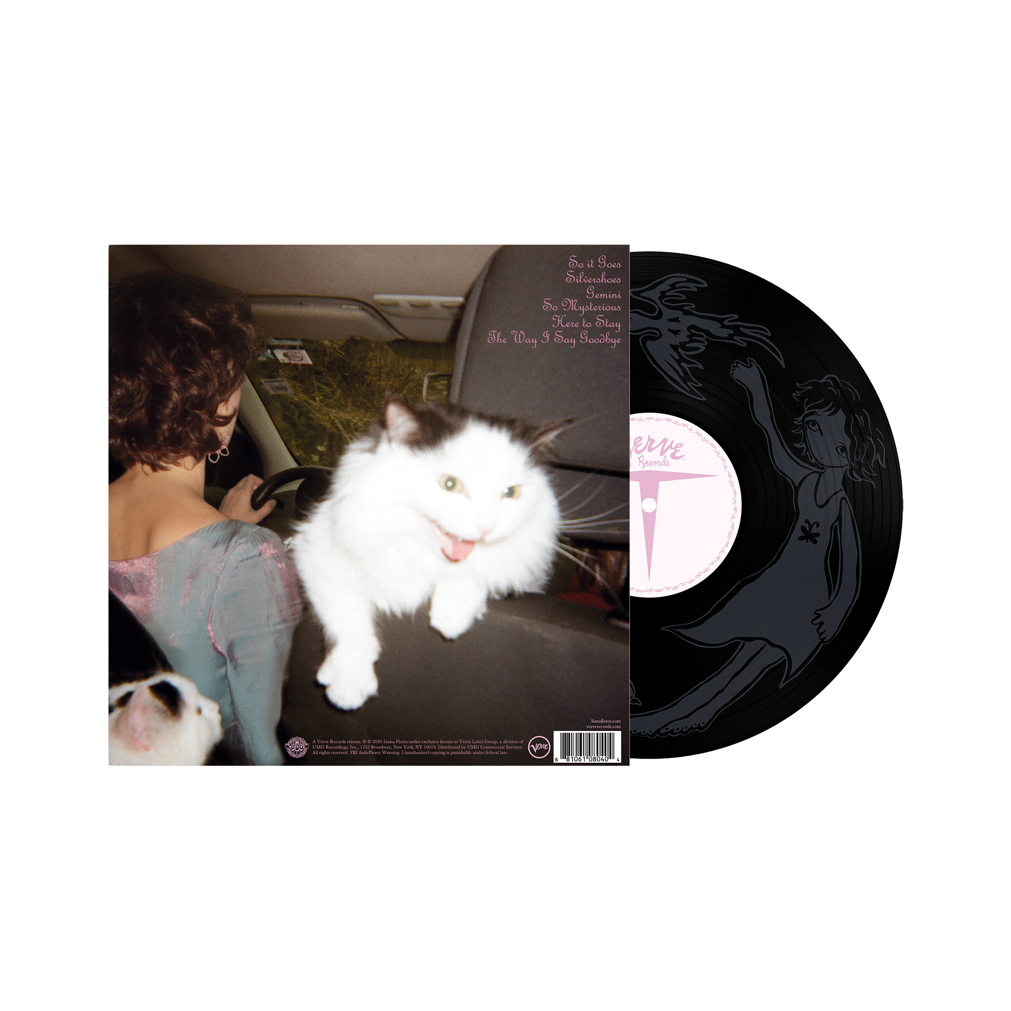 Liana Flores And so it goes Black Vinyl  EP - Etched B-Side 456429