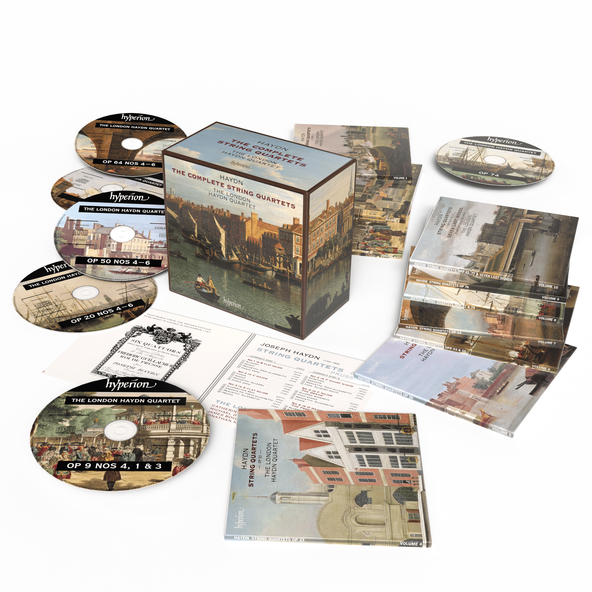 London Haydn Quartet Haydn: The Complete String Quartets 20 CD 436965