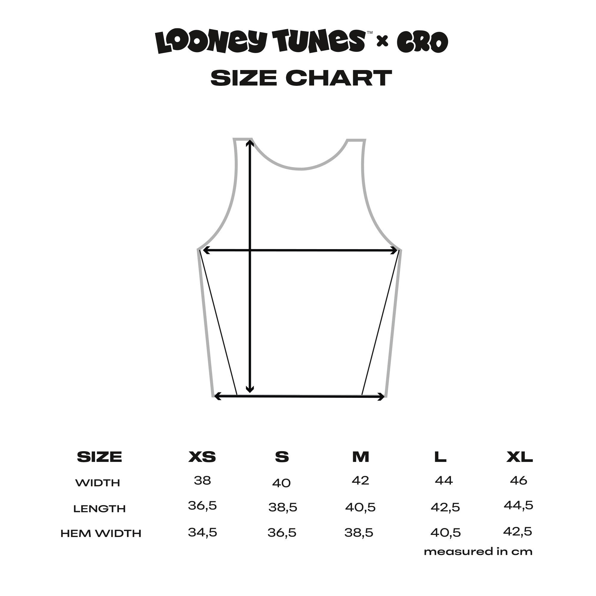 Looney Tunes & Cro Bugs Tank-Tops 439447