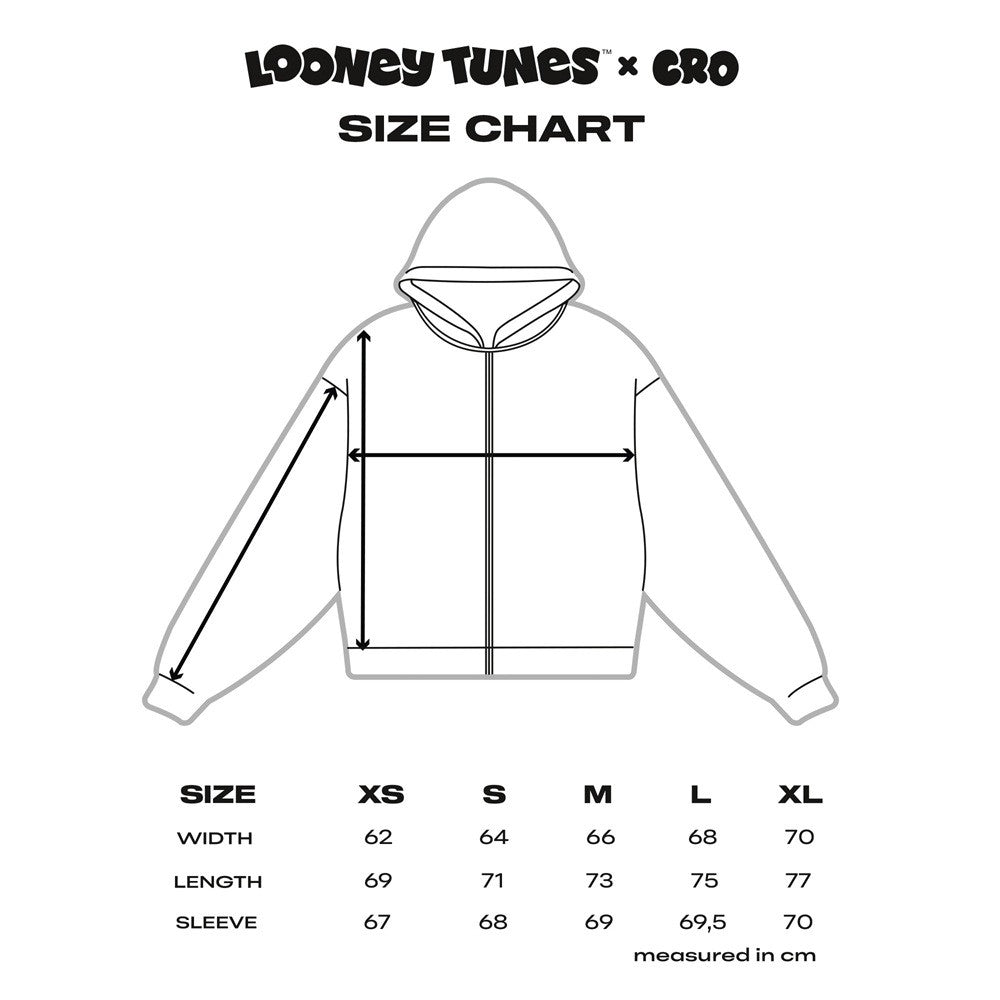 Looney Tunes & Cro Carrot Mic Kapuzenpullover 439557