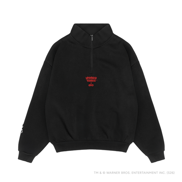 Looney Tunes, Cro - Marvin Half-Zip (black) (Sweater)