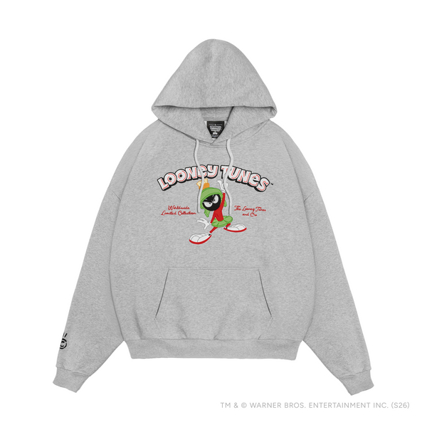 Looney Tunes, Cro - Marvin Hoodie (grey heather) (Hoodie)