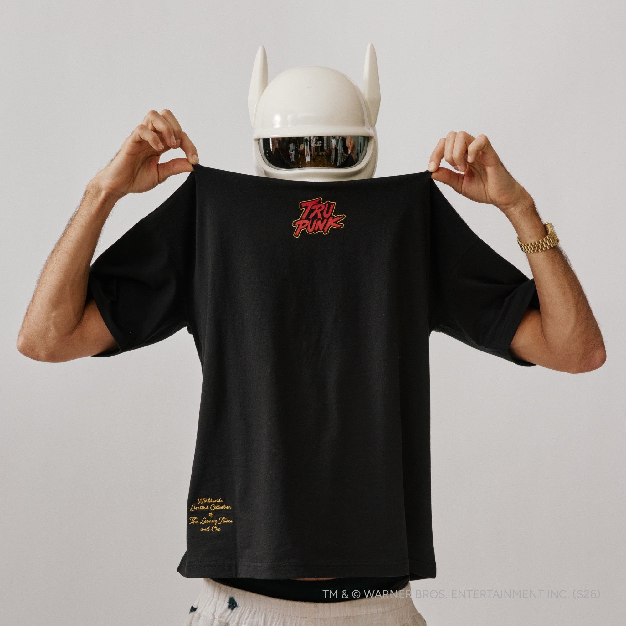 Looney Tunes & Cro Tru Punk Thats all Folks (black) T-Shirts 439975