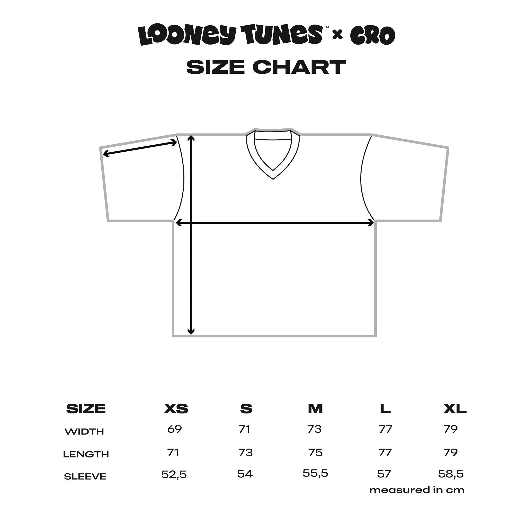 Looney Tunes & Cro train like a Star Trikot 439509