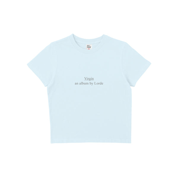 Lorde - ARCHETYPAL BABY TEE (BLUE) (Baby Tee)