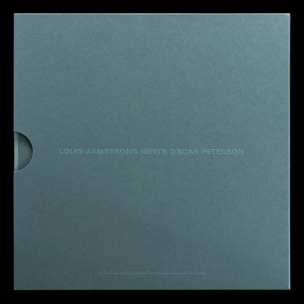 Louis Armstrong & Oscar Peterson Louis Armstrong meets Oscar Peterson Hand-Cut LP Mastercut Record 417862