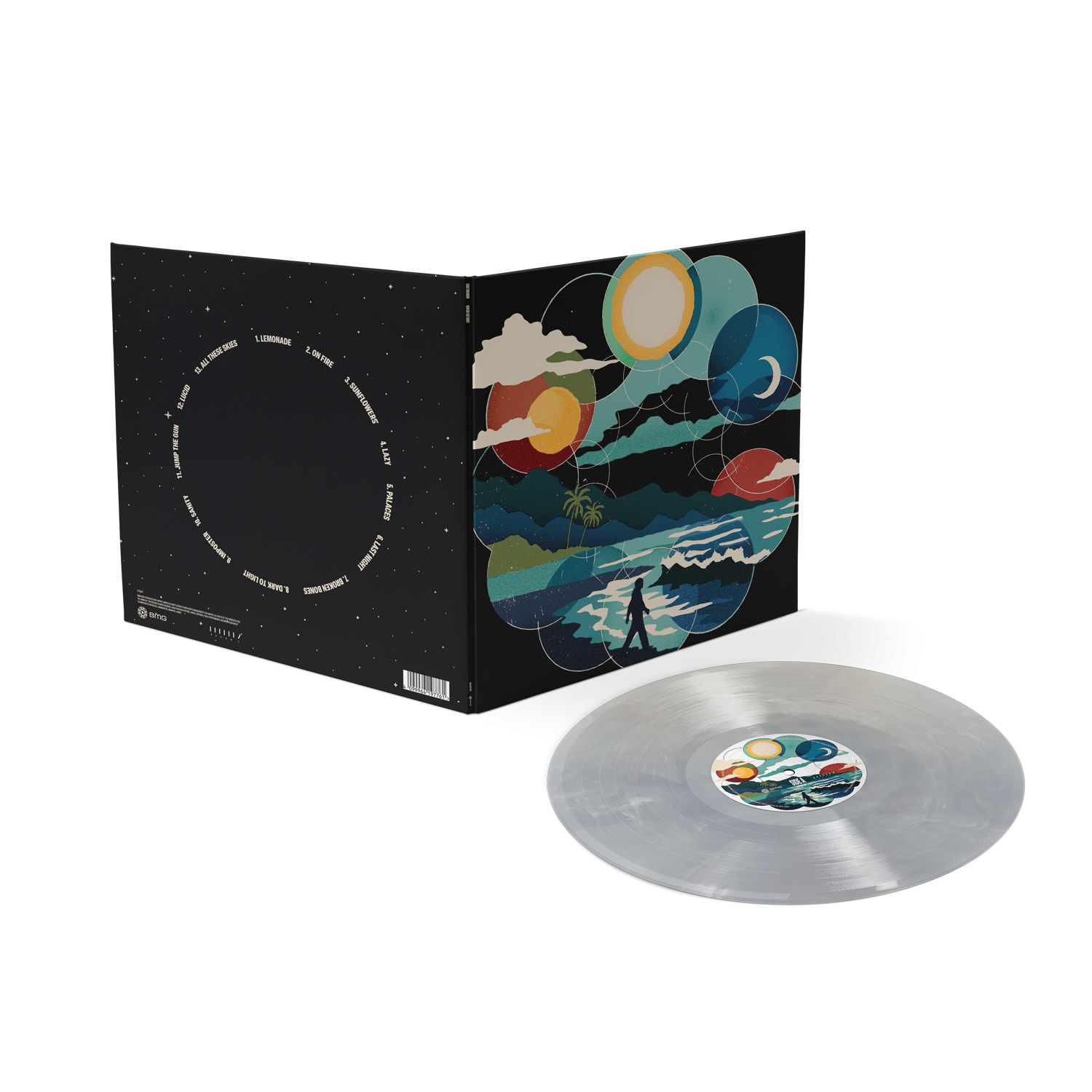 Louis Tomlinson How Did I Get Here? Alternate Cover White & Clear Marble Vinyl 425878