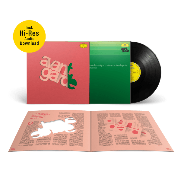 Luc Ferrari, Konstantin Simonovitch - Luc Ferrari: Presque Rien Nr.1; Societé II (Avantgarde Vinyl Series #1 (1LP) + Hi-Res Audio Download )