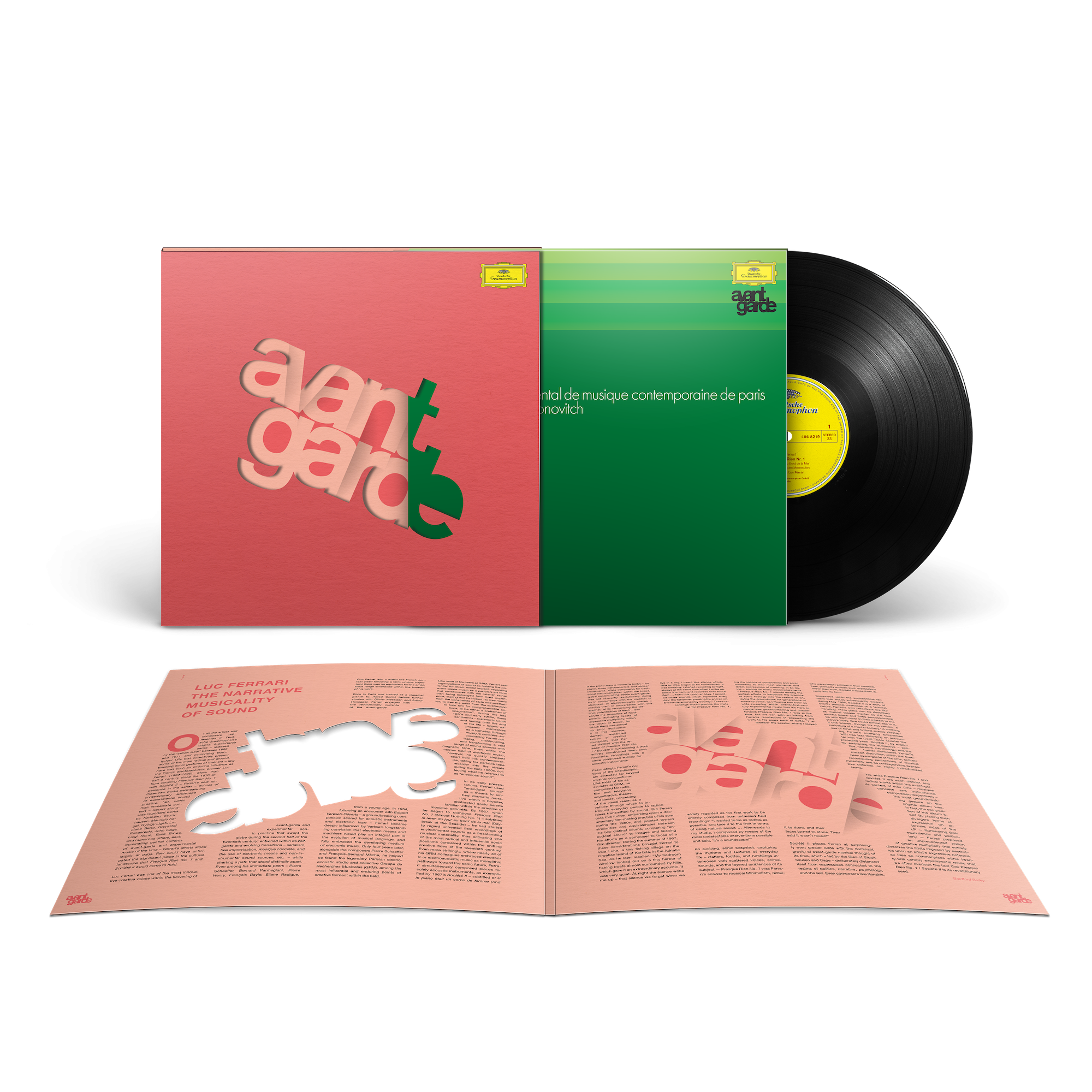 Luc Ferrari & Konstantin Simonovitch Luc Ferrari: Presque Rien Nr.1; Societé II Avantgarde Vinyl Series #1 435191