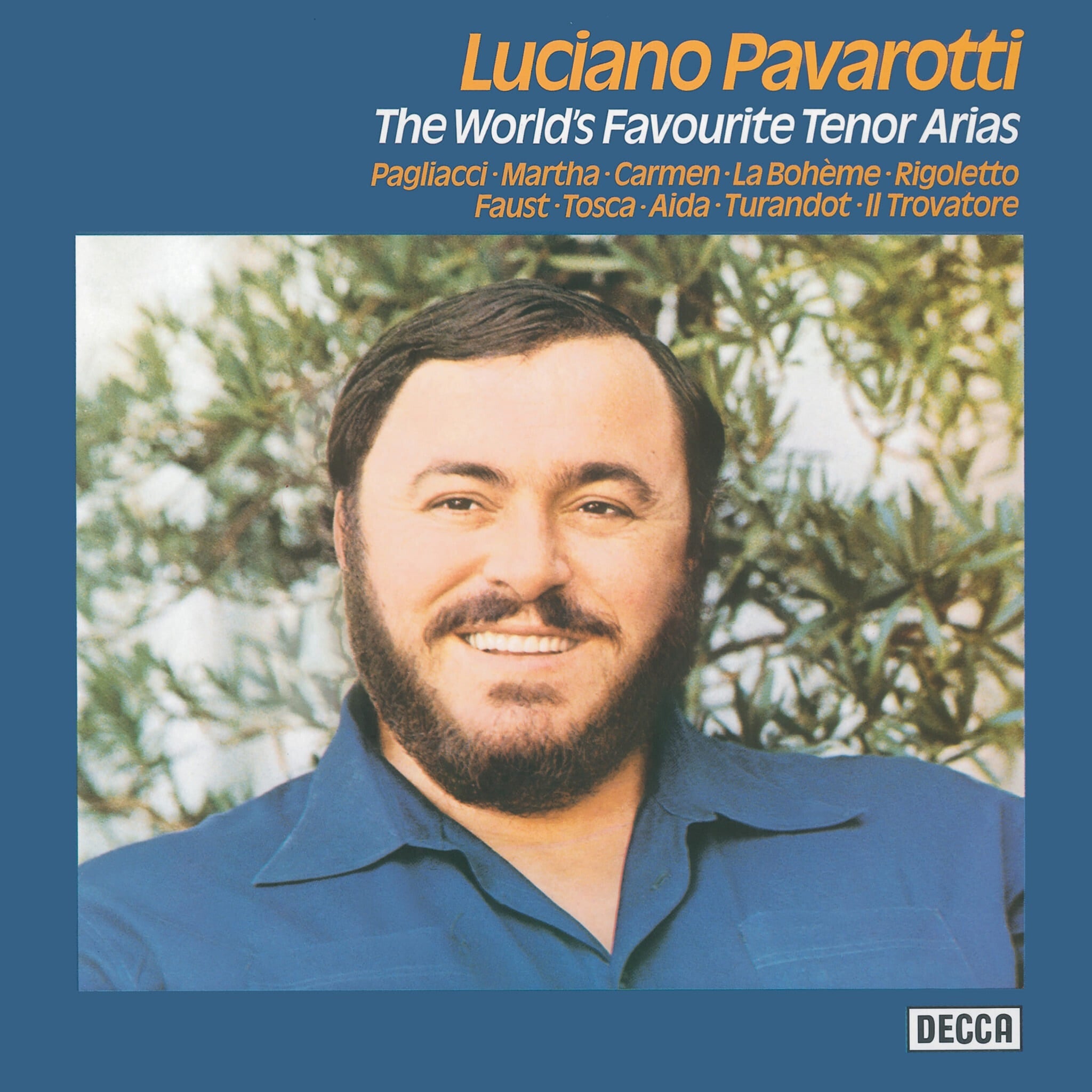 Luciano Pavarotti The World's Favourite Tenor Arias LP 401906