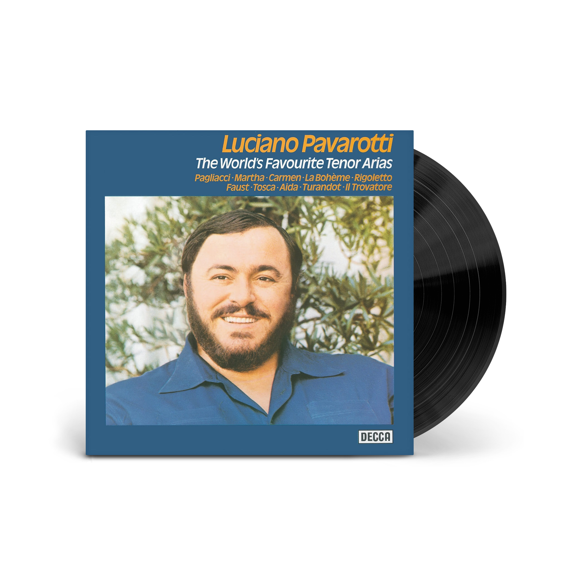Luciano Pavarotti The World's Favourite Tenor Arias LP 405661