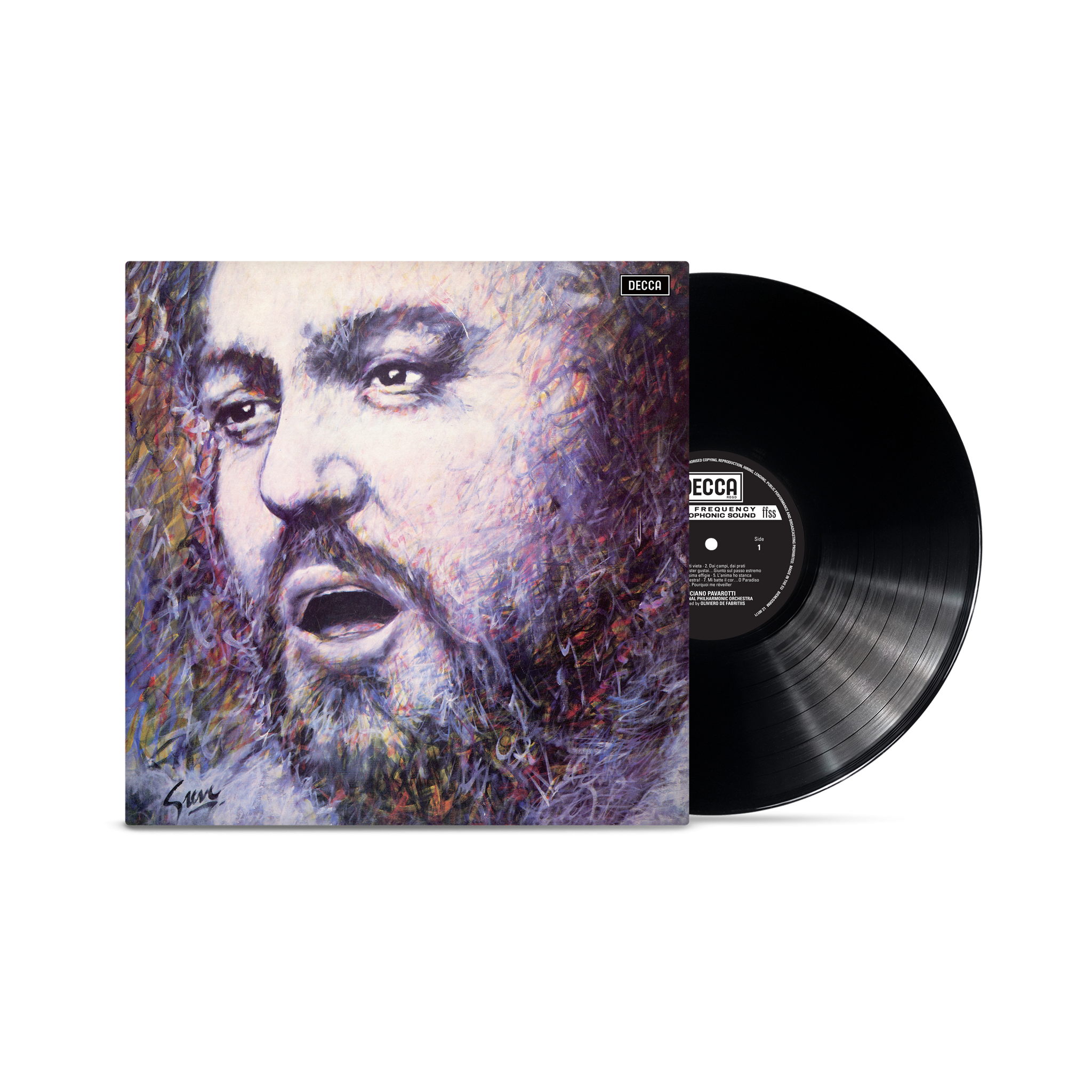 Luciano Pavarotti Verismo Arias LP 434369