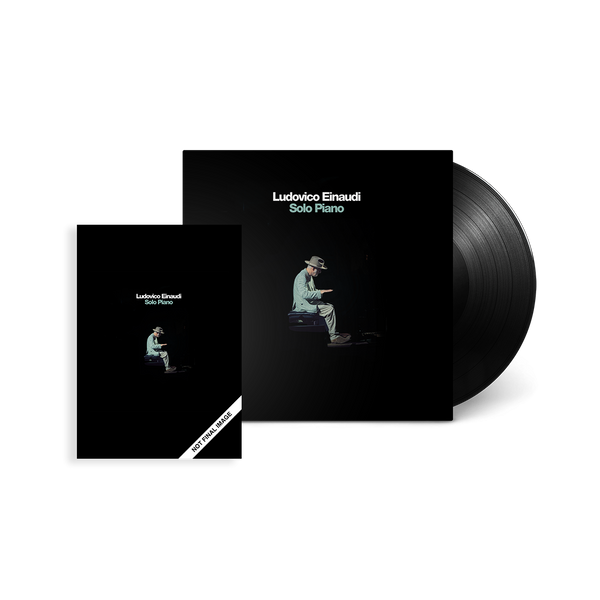 Ludovico Einaudi - Solo Piano (Standard Black Vinyl + Sheet Music Bundle)