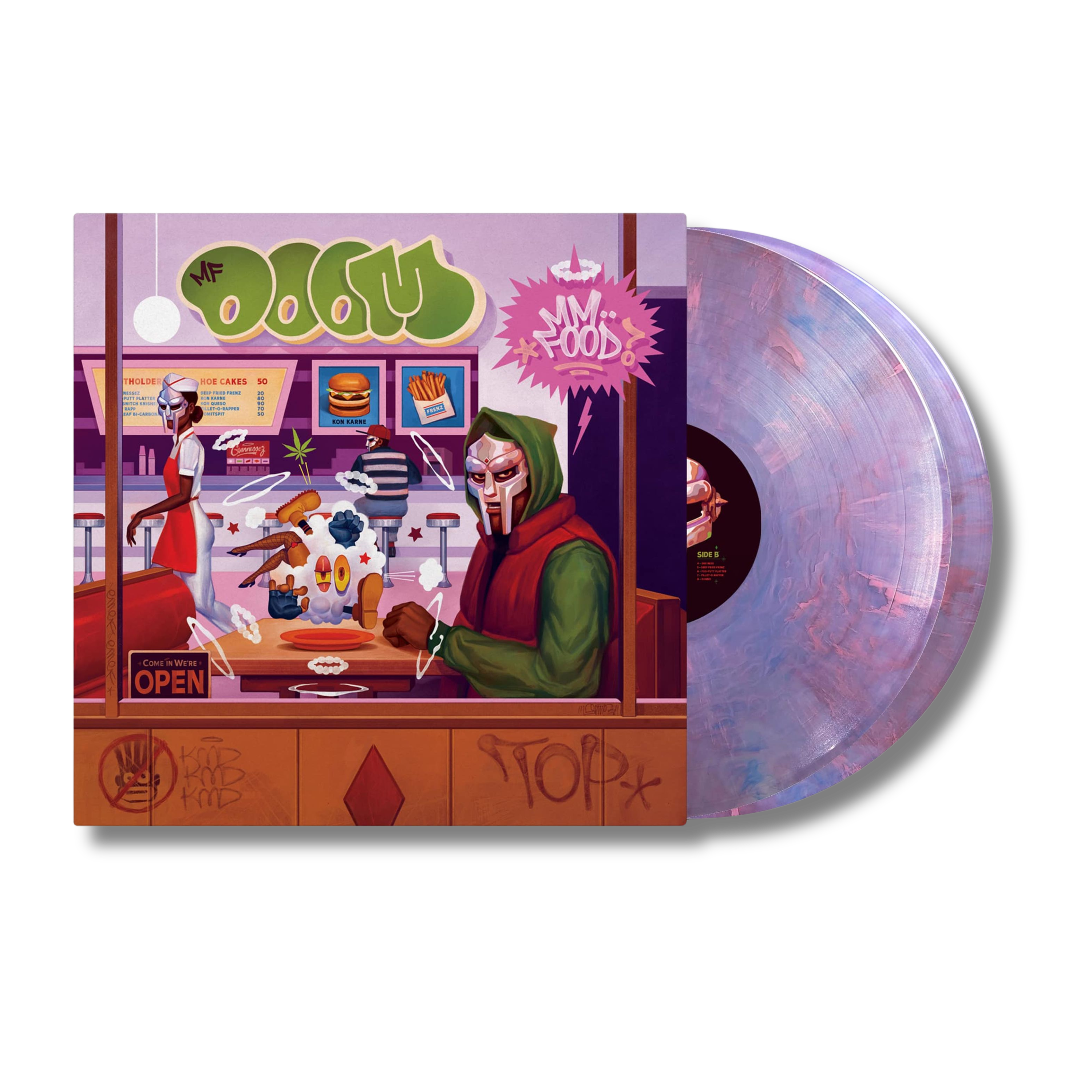 MF Doom MM..Food (20th Anniversary Edition) Sweetart Marbled Vinyl 2LP - Gatefold 452398