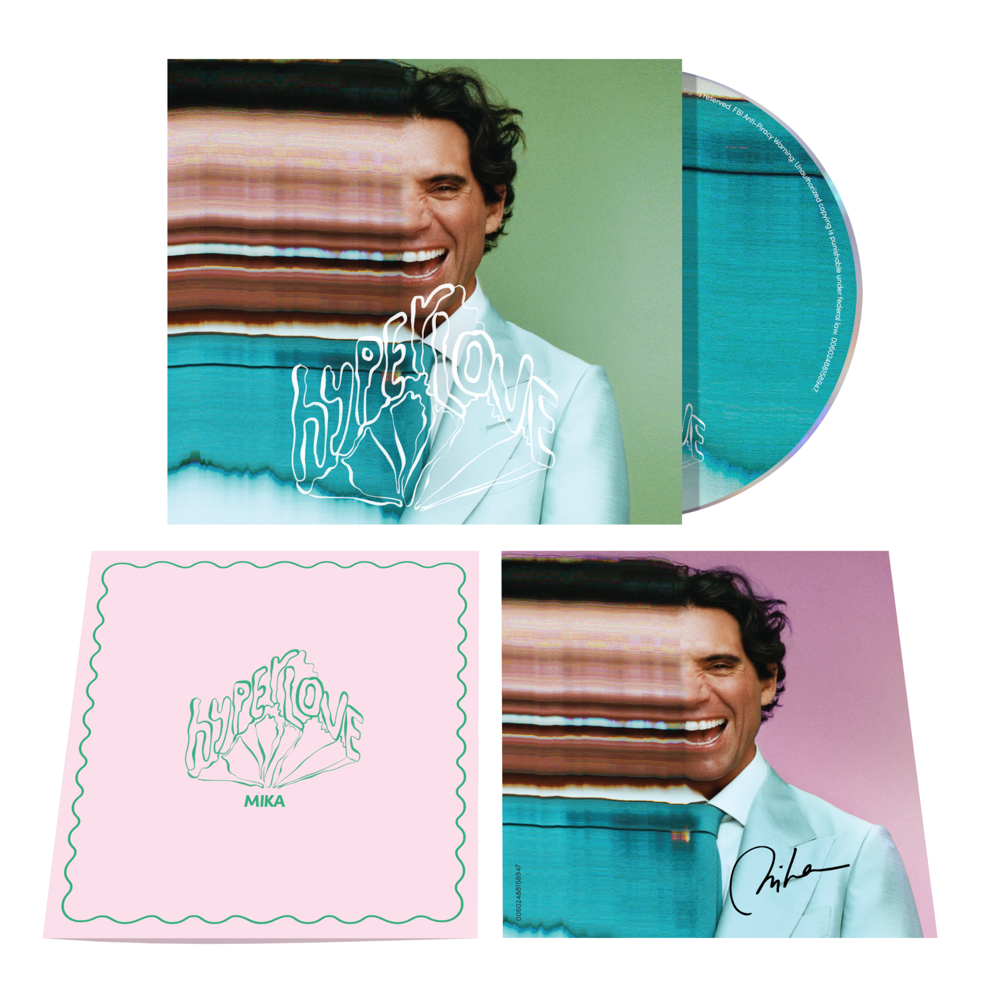 MIKA Hyperlove CD + Signed Art Card 431419