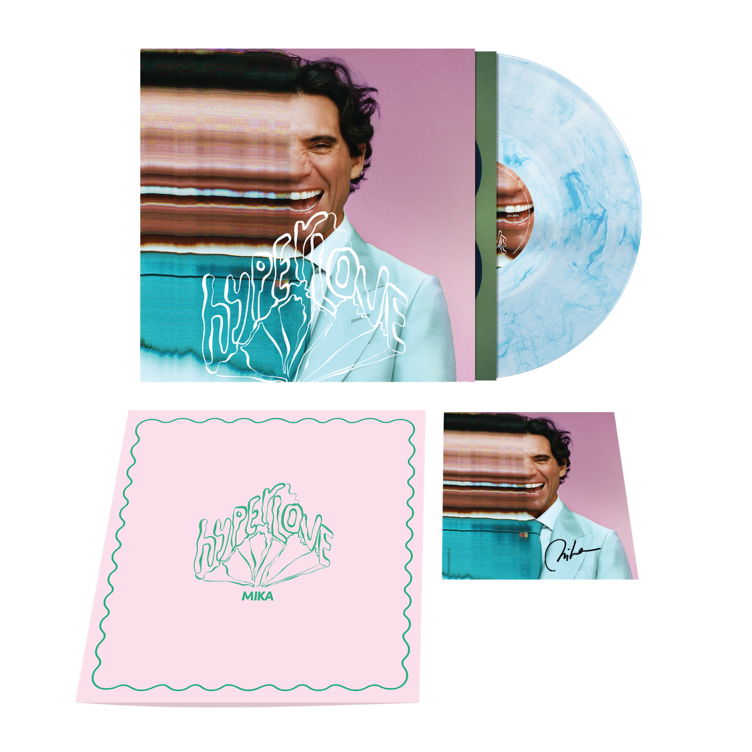 MIKA Hyperlove Store Exclusive LP + Signed Art Card 431517